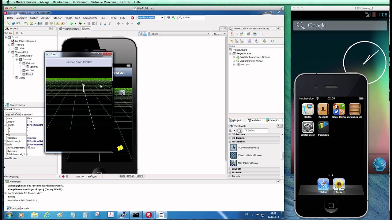 Tutorial: How to move an area with a hook. FireMonkey XE5 (Delphi XE5)  lottery number generator
