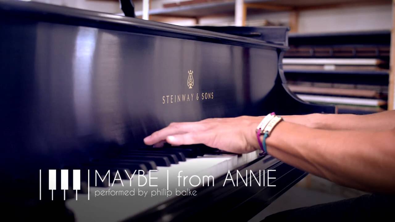 'Maybe' from Annie | Musical Piano Cover - Steinway Model O Grand Piano