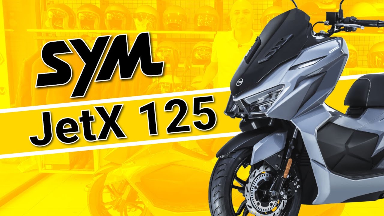 SYM JetX 125 İnceleme Videosu - Artık B Sınıfı Ehliyet Yeterli!
