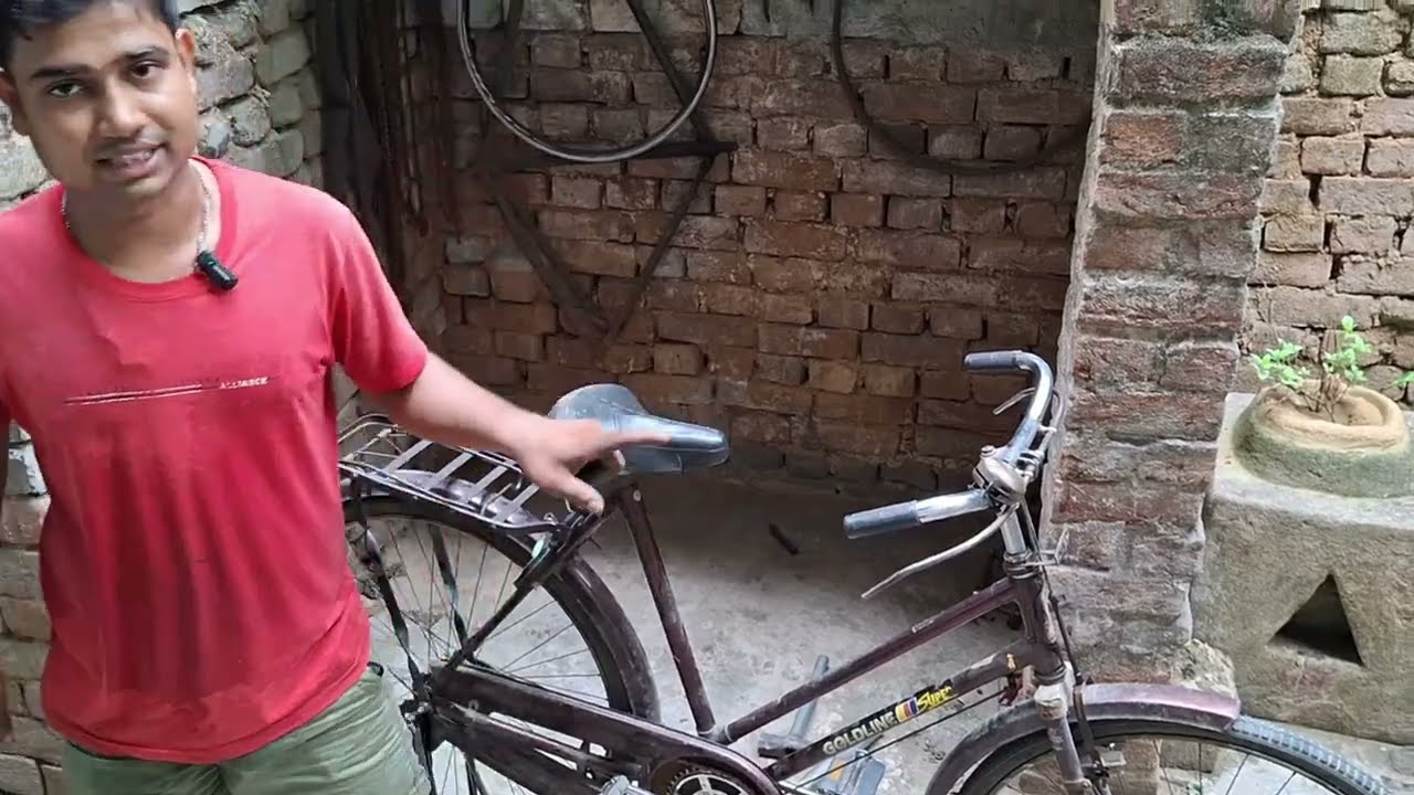 NEW VLOGS SCHOOL DESI CYCLE BICYCLE FULLY REPAIRING..?