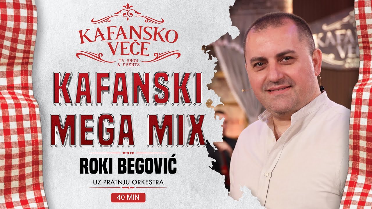 ROKI BEGOVIC - KAFANSKI MEGA MIX2 40MIN | UZIVO | 2024 (ORK.GORAN TODOROVIC) | KAFANSKO VECE
