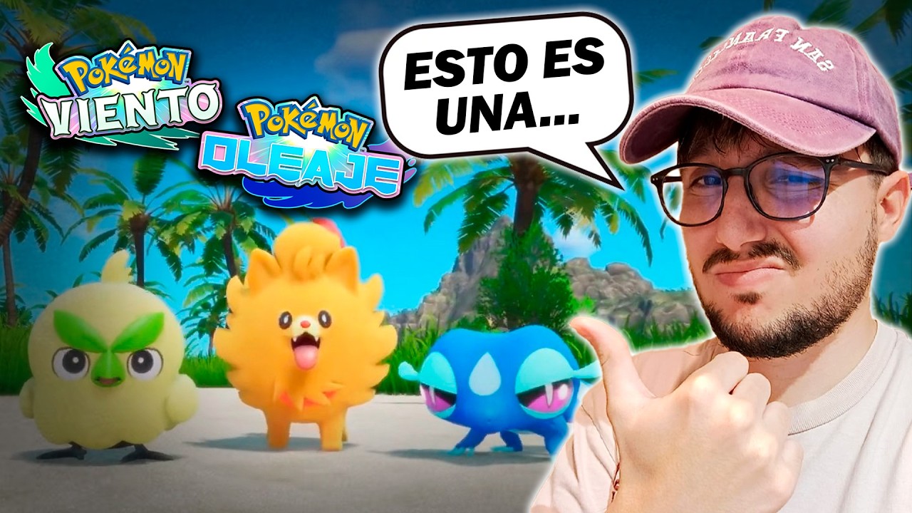 EL EKRA ANALIZA y OPINA el tráiler de POKÉMON VIENTO Y OLA