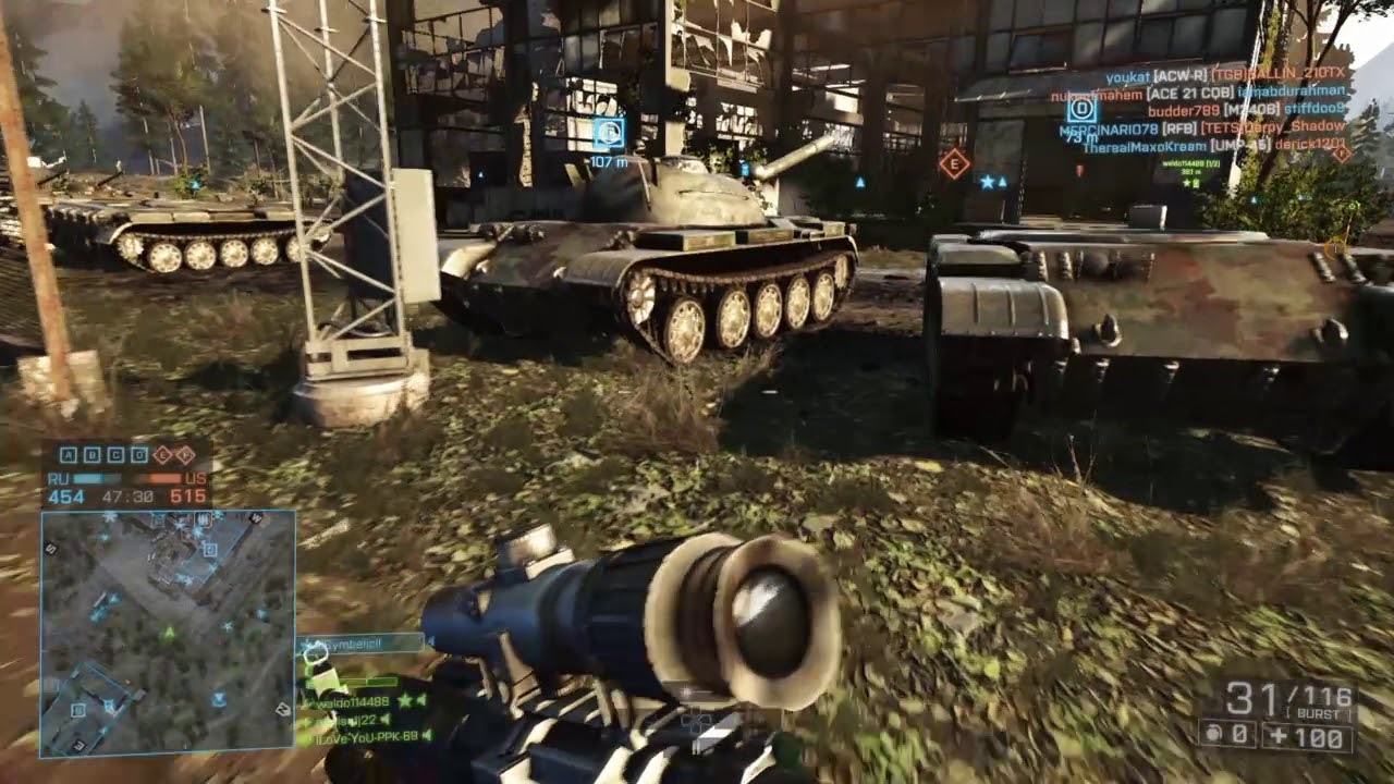 Battlefield 4 Multiplayer Gameplay (No commentary) - Zavod311 HarukoZ GoalZ