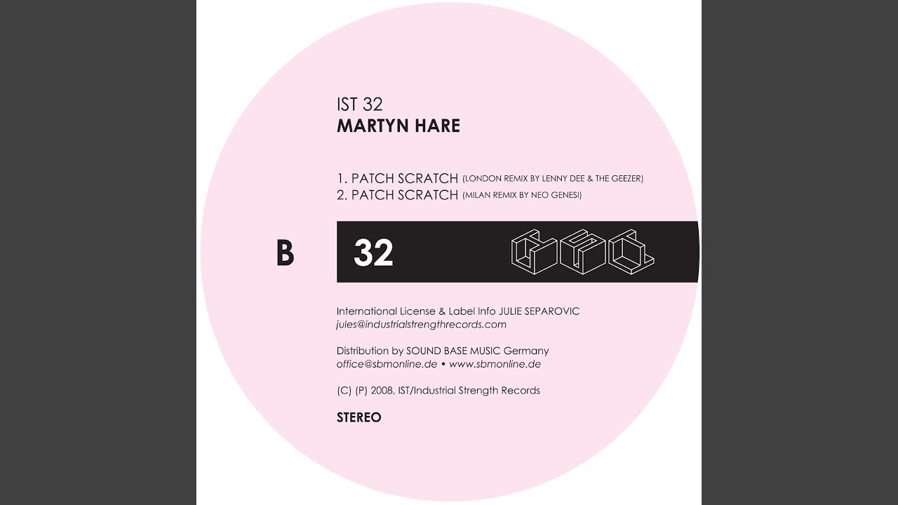 Patch Scratch (Lenny Dee & Geezer London Mix)
