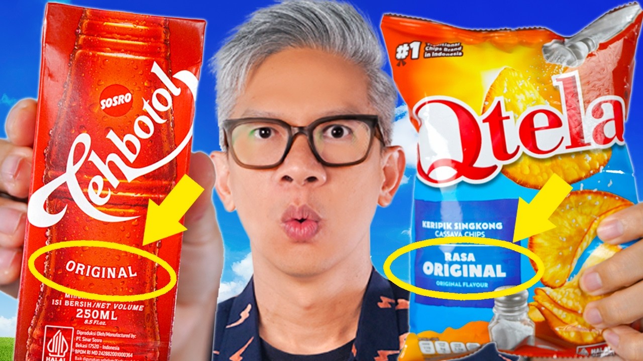 BERBURU MAKANAN MINUMAN YANG ADA KATA ORIGINAL!!