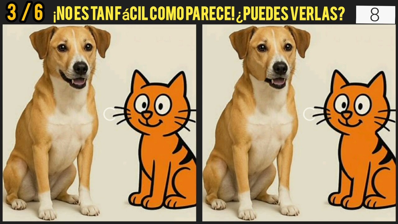  Reto Encuentra las Diferencias – ¡Pon a prueba tu observación!🙄