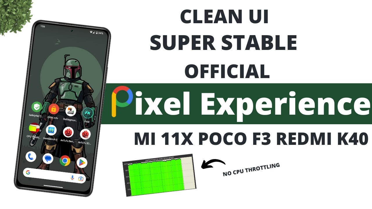 Latest Official Pixel Experience For Mi 11x Poco F3 Redmi K40 | Stable | Performance 😍