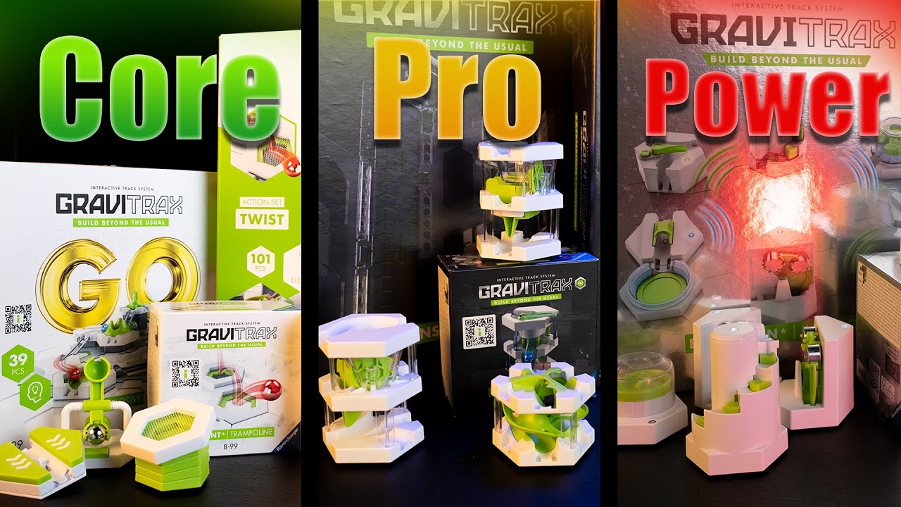 Gravitrax Core Vs Pro Vs Power! welches Set ist besser?!