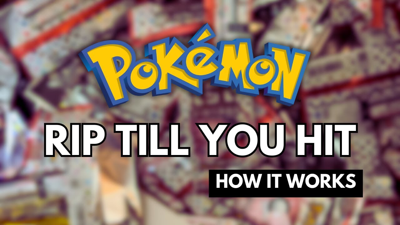New Pok&eacute;mon Card Business Strategy - Rip Till You Hit (RTYH) Explained
