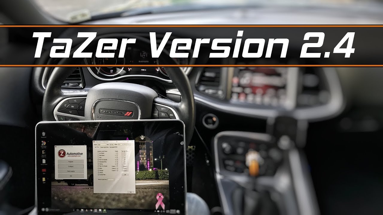 zAuotmotive TaZer Firmware Update 2.4 - ZPU Upgrade install