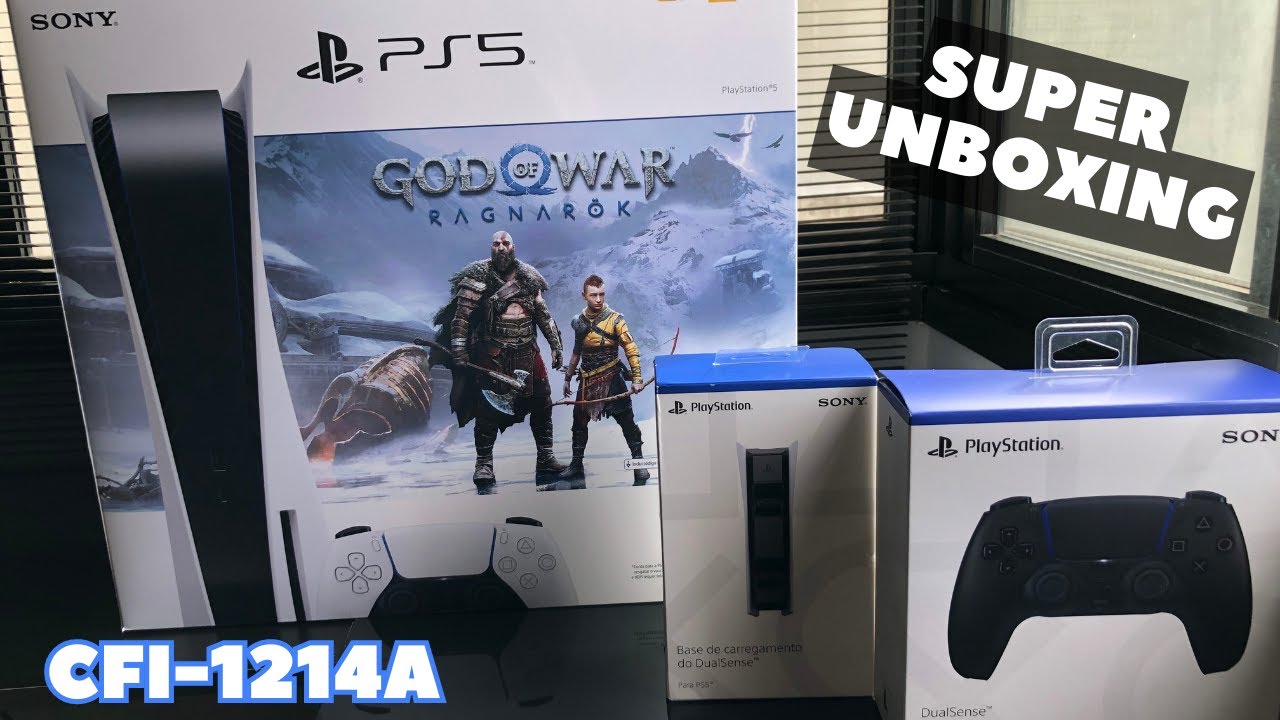 O meu PS5 chegou 😱 🎮 - Unboxing Playstation 5 e primeiras impressões