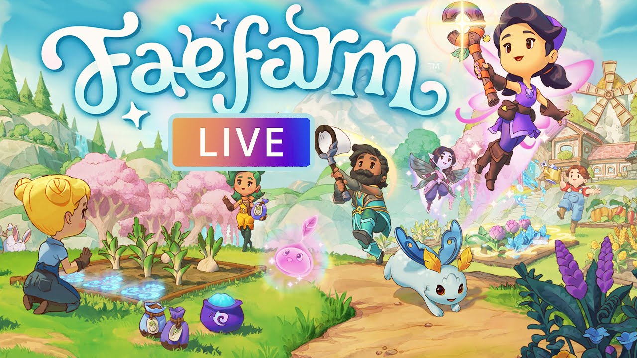 Fae Farm Release Day Stream. Account Reset, Starting from Scratch. Beginner Tips and Tricks.