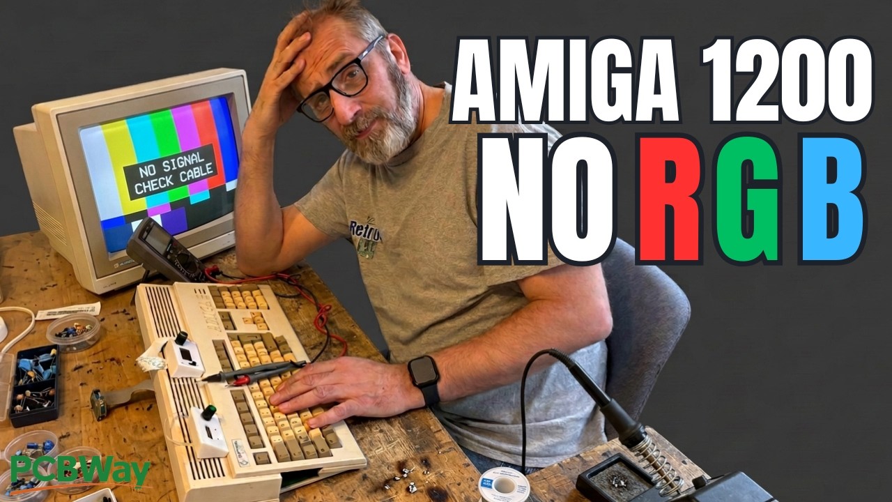 У этой Amiga 1200 не было RGB-видеокарты&hellip; Пока я не нашел вот это.