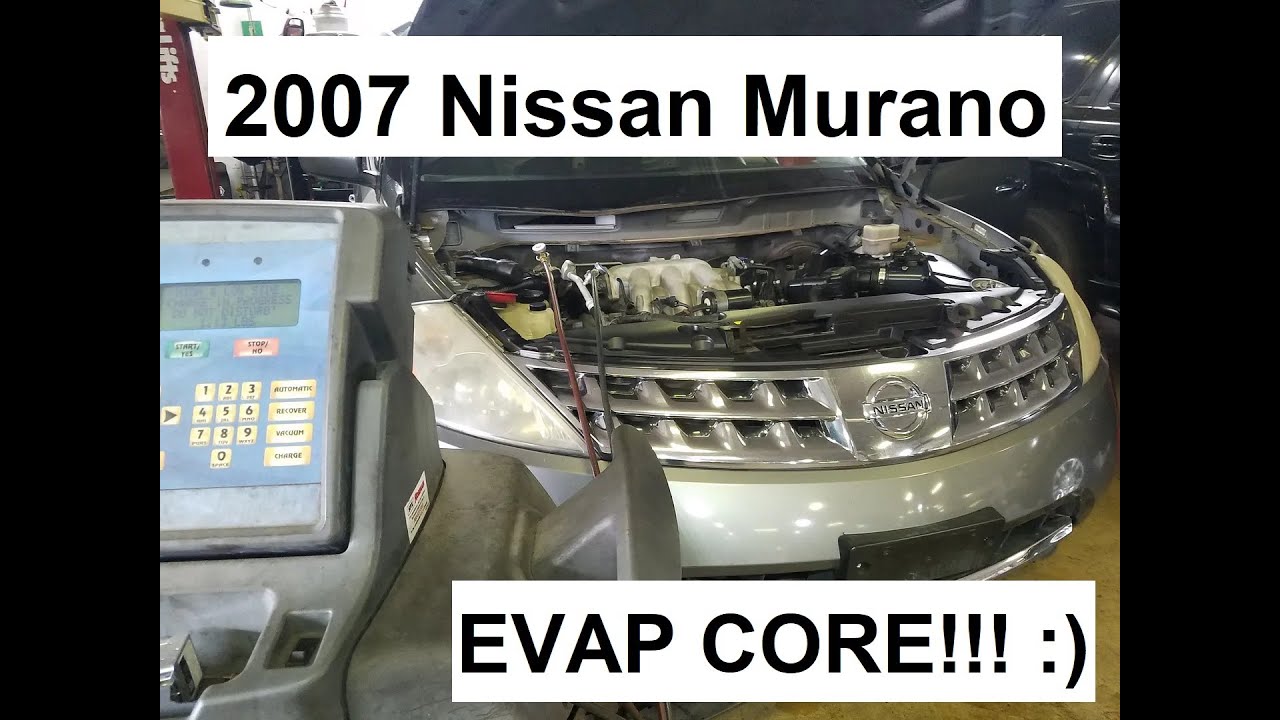 Сердцевина испарителя Nissan Murano 2007 года