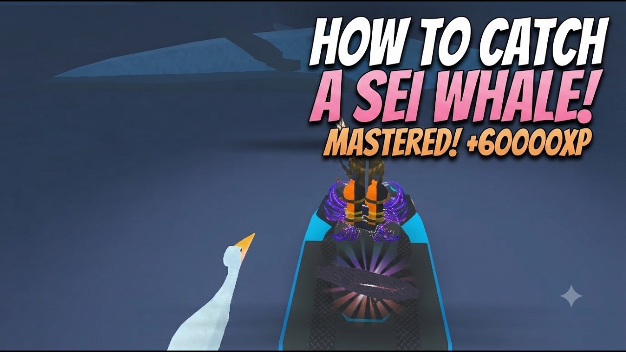 How to Catch SEI Whale in Fisch! - Sei Whale Location (Roblox Fisch)