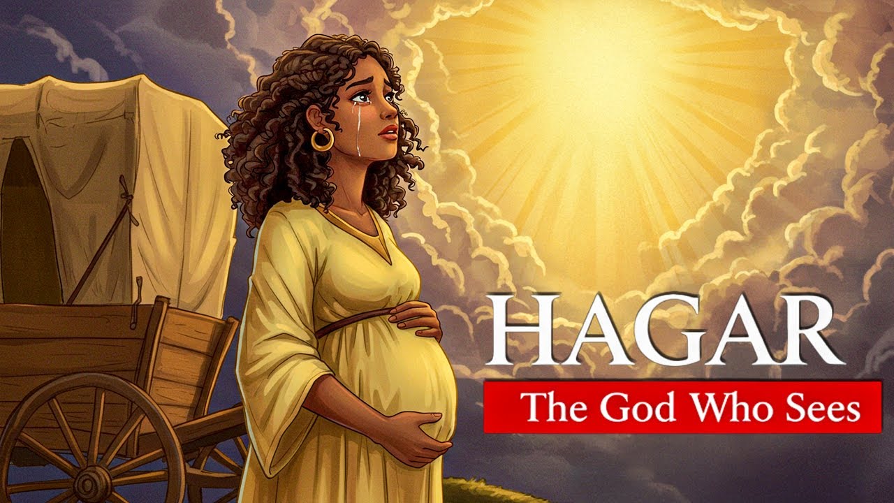 The Woman Who Called God 'EL ROI'  Animated Bible Story of Hagar #biblestoryanimation