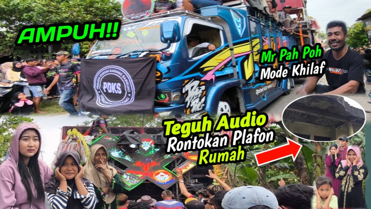 AMPUH 🔥 TEGUH Audio RONTOKAN PLAFON Rumah ❗ Mr Pah Poh Mode Khilaf