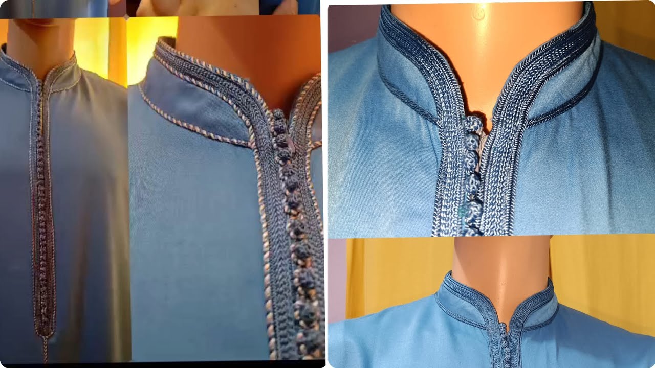 خياطة قندورة،ݣندورة كول اوفيسيي بالسفيفة و الكابلي مقاس M, L