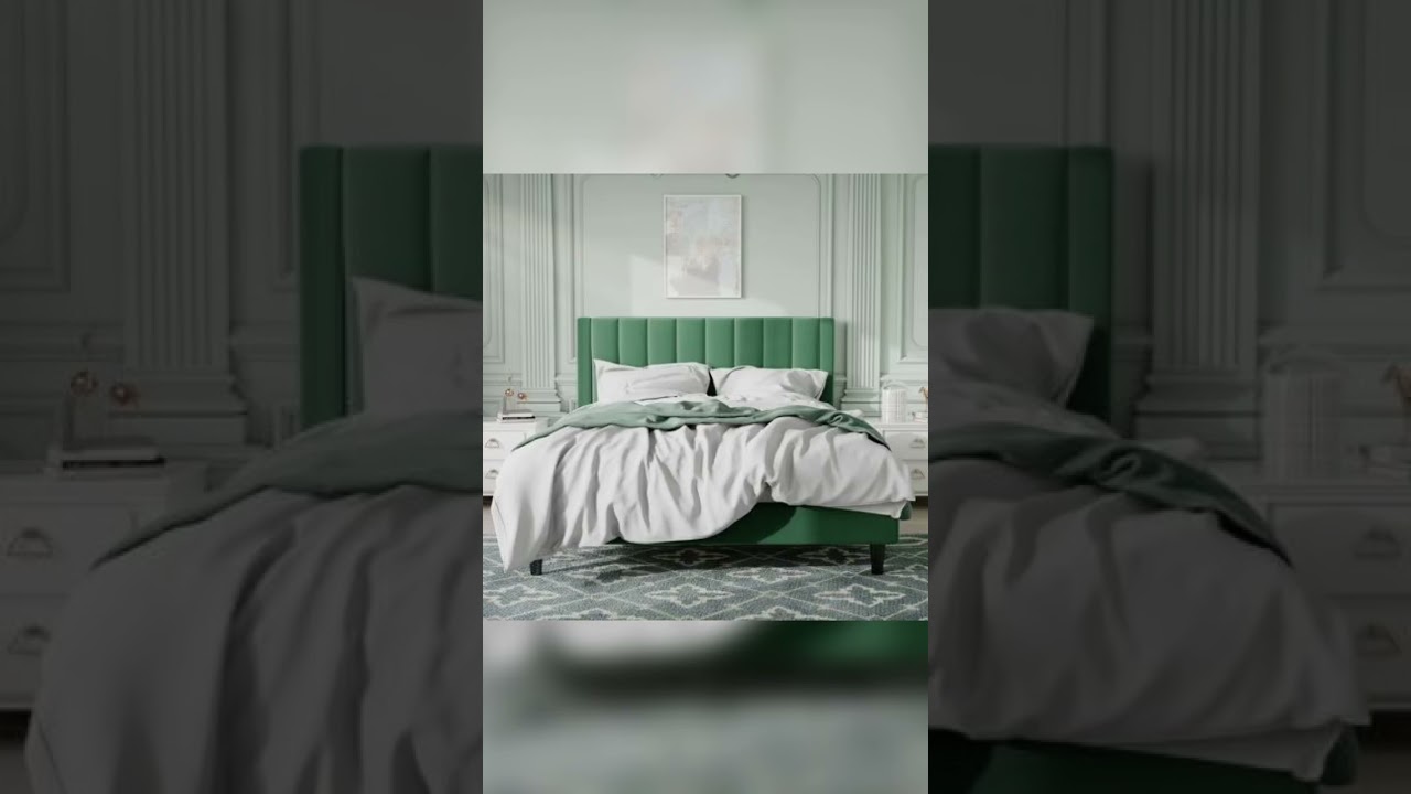 Habitaciones y dormitorios verdes