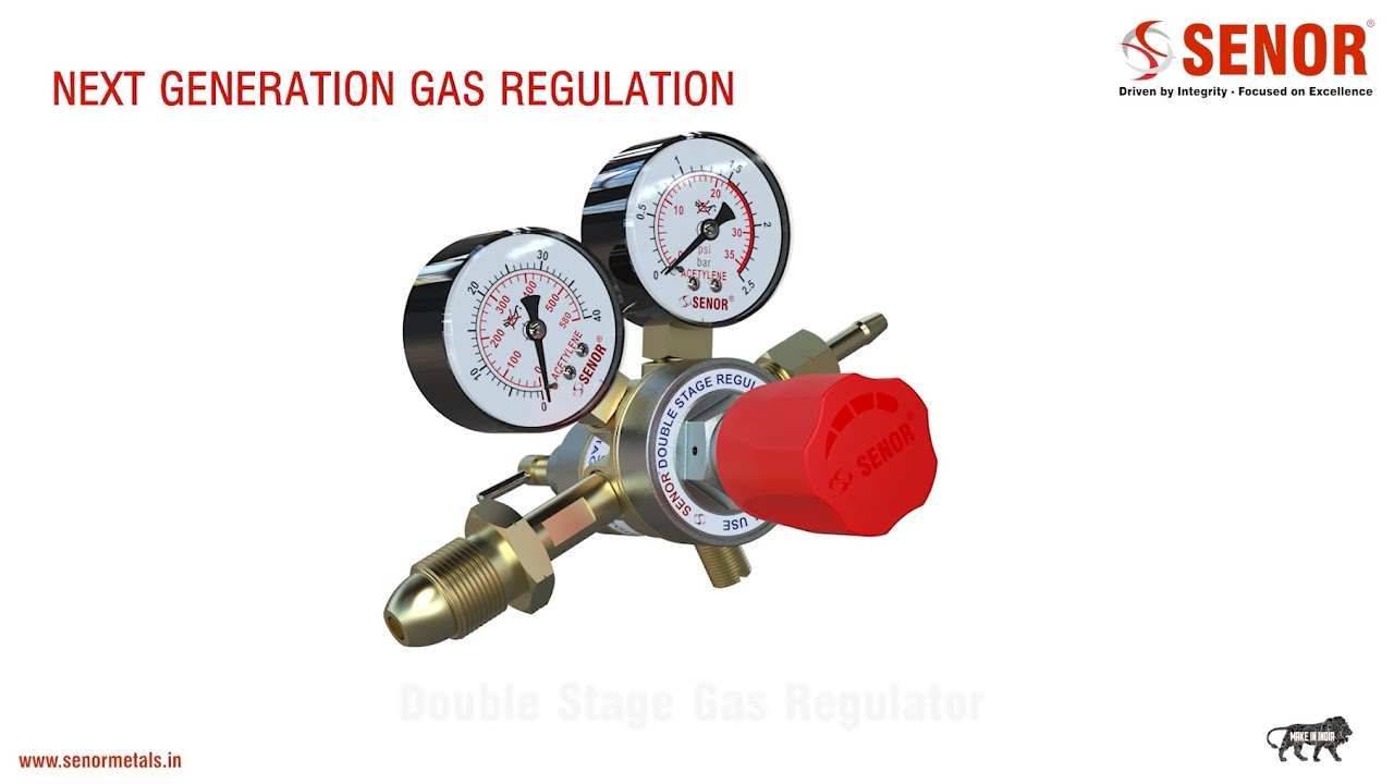 Zero Compromises, 100% Quality – Senor's Double Stage Gas Regulator