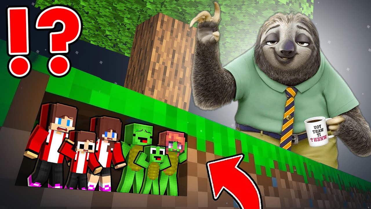 Why Mikey and JJ Attacked by Flash.exe in Minecraft at 3:00 AM !? - Maizen