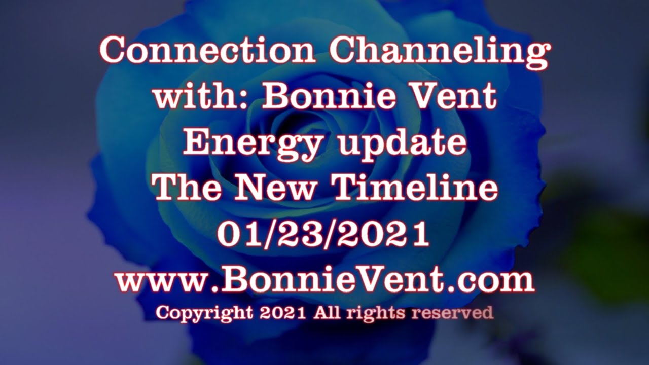 Energy Update - Bonnie Vent Channeling - The New Timeline