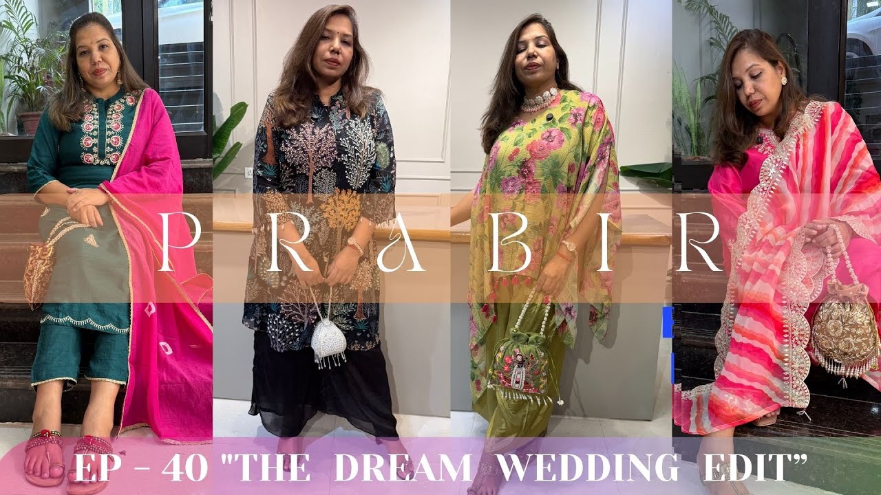 EP- 40 - Mesmerising Wedding Collection, Designer Mul Chanderi Suits,  Indo Western,  Handwork Suits