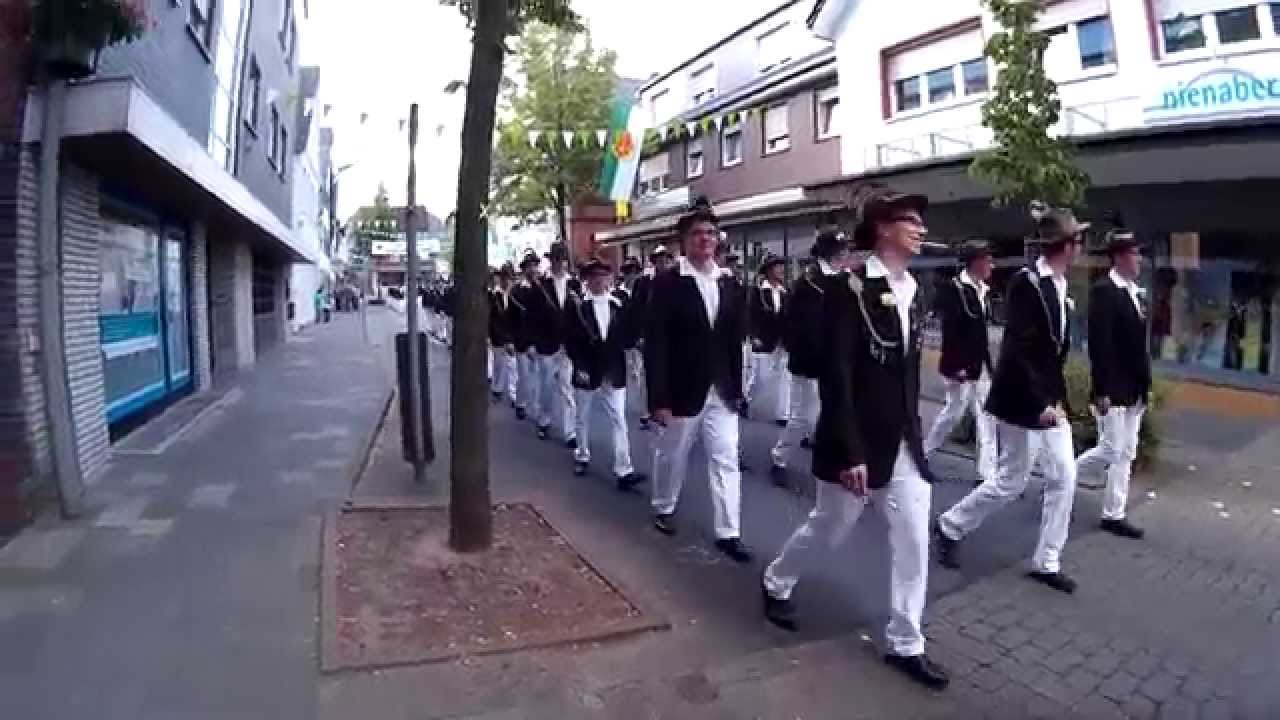 Zapfenstreich beim Schützenfest 2015 in Wadersloh Teil 1