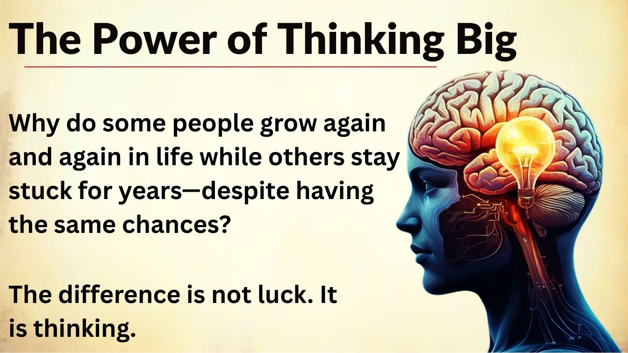 The Power of Thinking Big _ Change Your Mind, Change Your Life _ Graded Reader _Improve Your English
