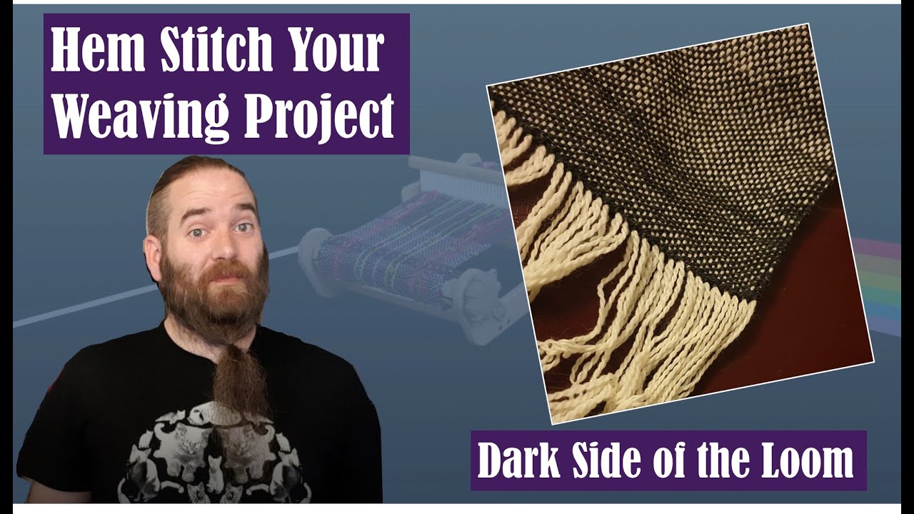 Finishing your Weaving Project - Hemstitch