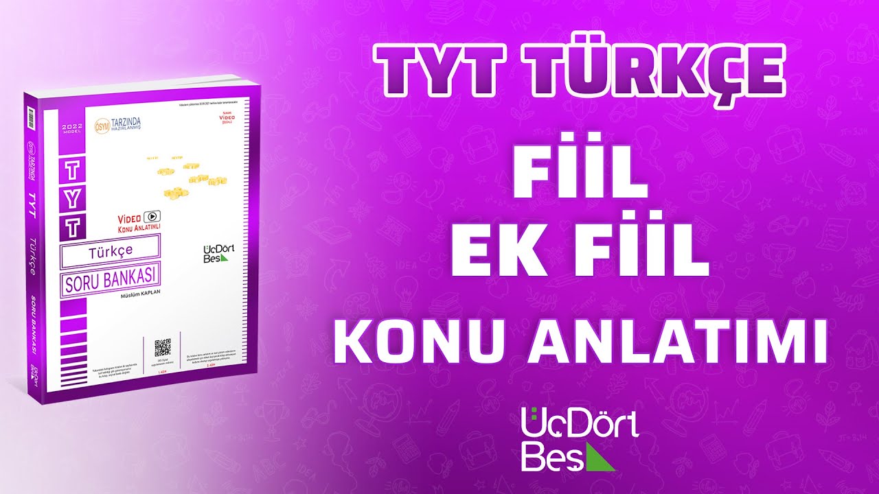 FİİL- EK FİİL | 2022 TYT TÜRKÇE | 345 YAYINLARI