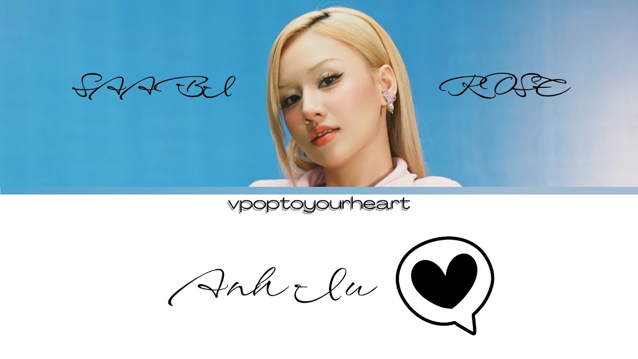 Saabirose - 'Anh Iu' Lyrics (Color Coded Lyrics)