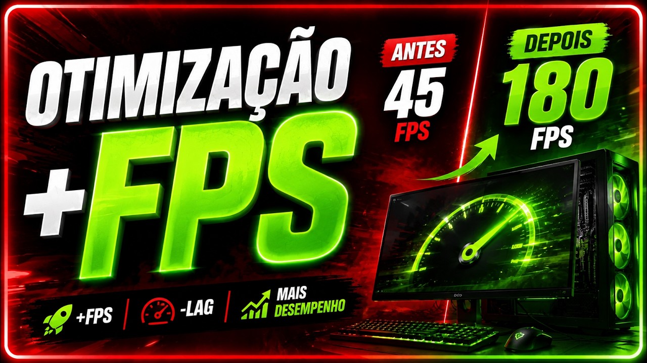 MELHOR SCRIPT PARA OTIMIZAR O WINDOWS! MAIS FPS E DESEMPENHO NO PC! OTIMIZA&Ccedil;&Atilde;O PARA WINDOWS 10 E 11