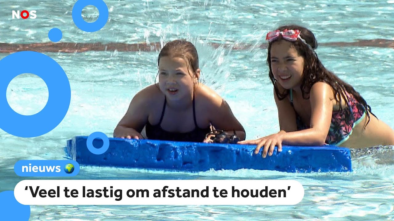 Het is warm weer, maar veel zwembaden zijn dicht