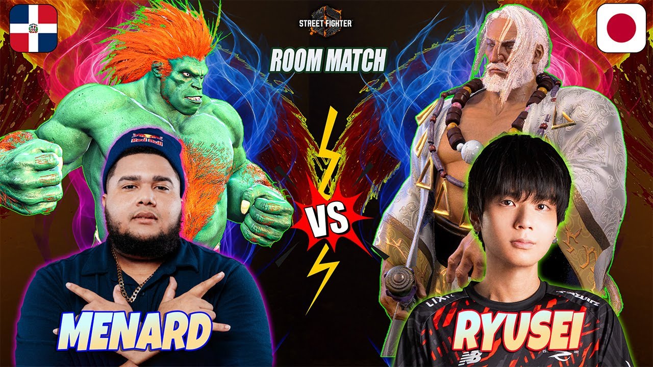SF6 | MenaRD (Blanka) vs RYUSEI (JP) 👉 High-Level Street Fighter 6 Gameplay