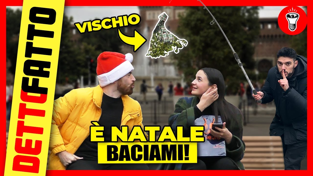 Baciate Qualcuno Sotto il Vischio per Natale - Detto Fatto Ep.46 - [Candid Camera] - theShow