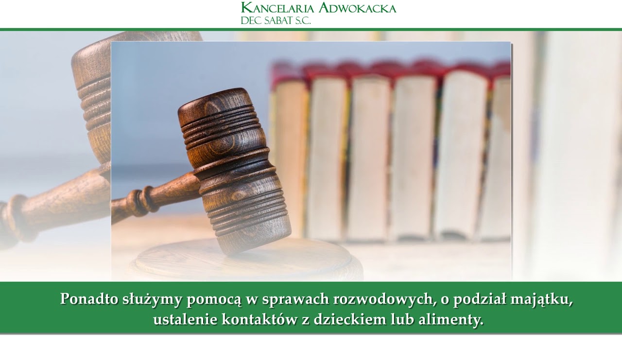 Kancelaria adwokacka usługi prawne porady prawne Tarnobrzeg Dec Sabat