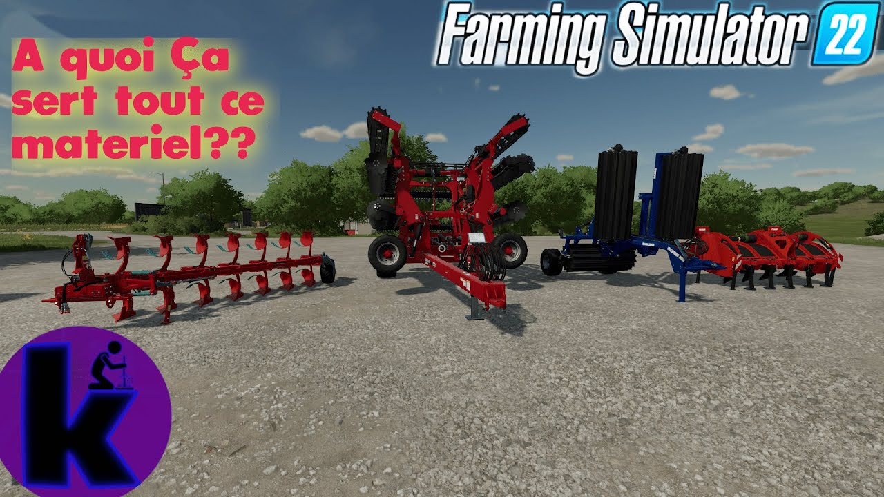 Fs22 tuto: Guide pour débutants! A quoi servent les différents outils, machine à becher etc....