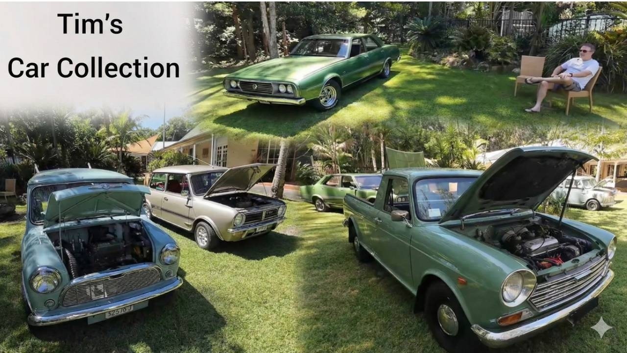 Tims P76 and his cars