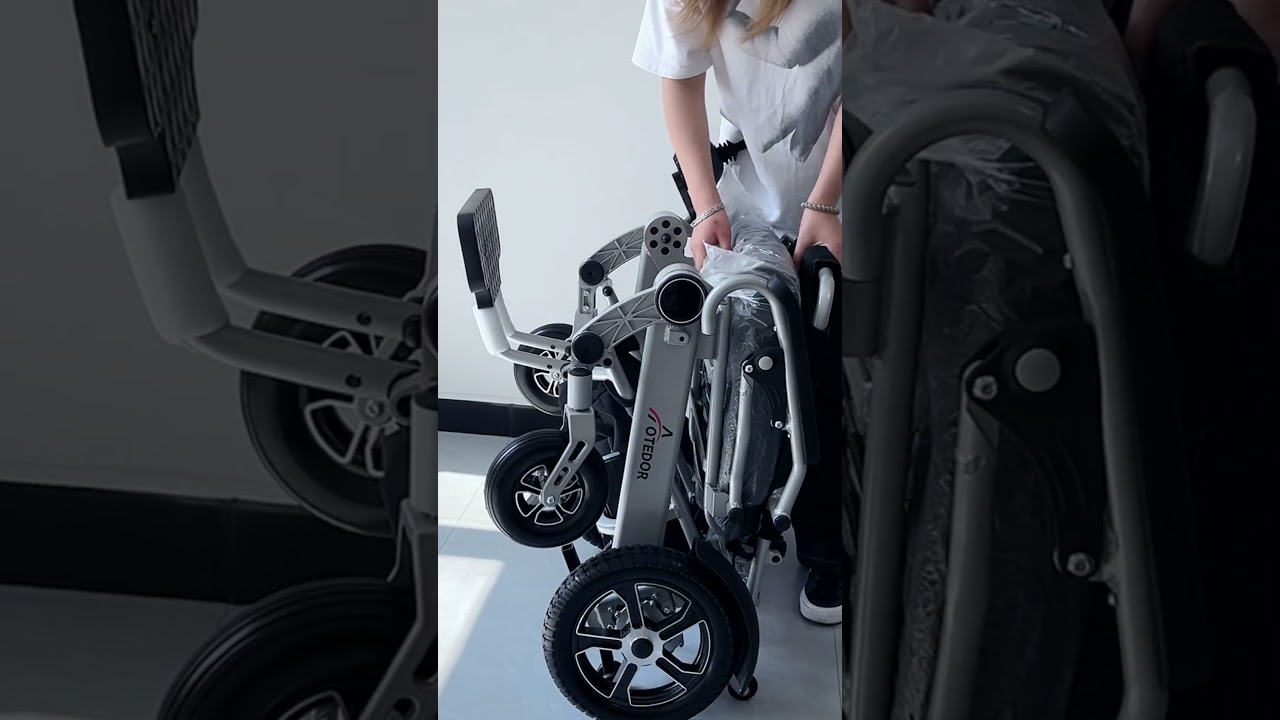 New electric wheelchair unboxing - easy setup, revolutionary features! 🔋♿