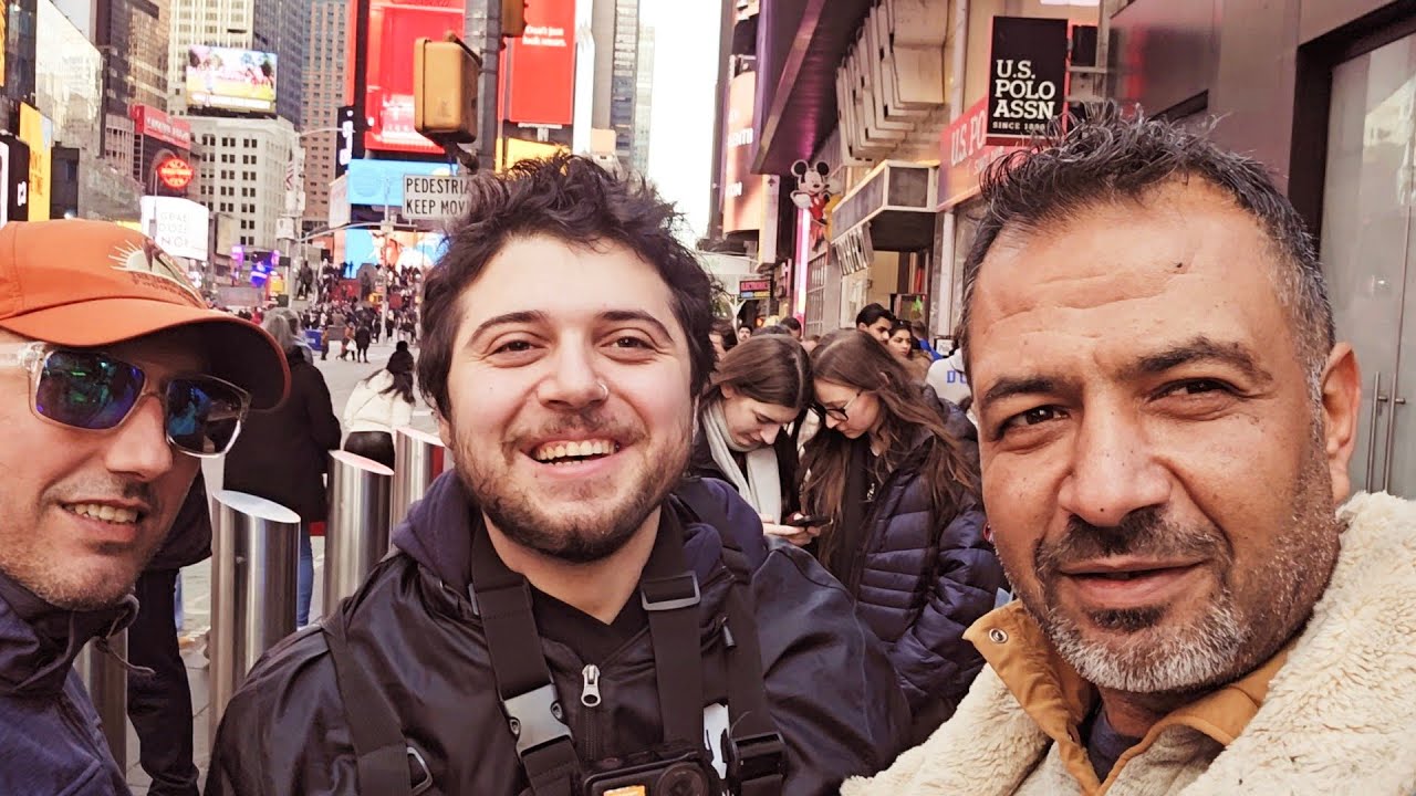 Meksıka sınırında son durumlar ve vefa ali yi ziyaret:) @vefaalikoca8627   #newyork #timessquare