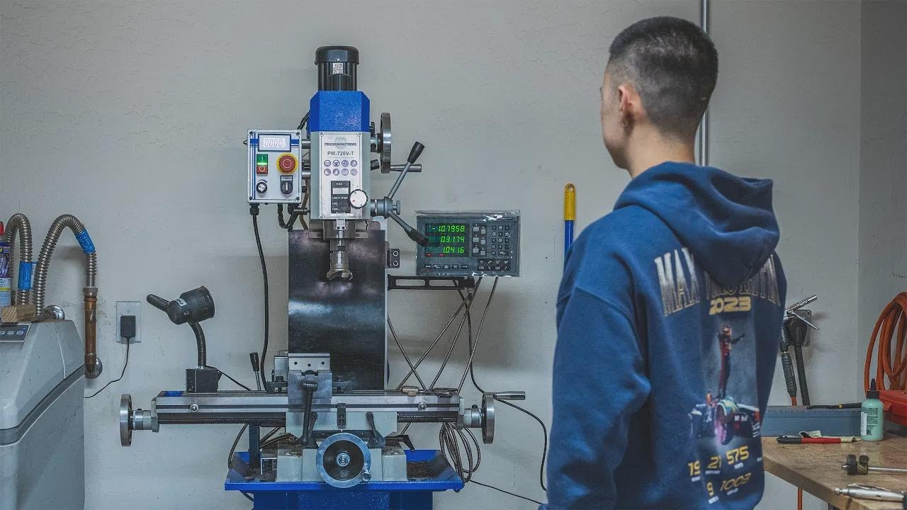 Мой первый фрезерный станок! Распаковка и сборка PM-728VT