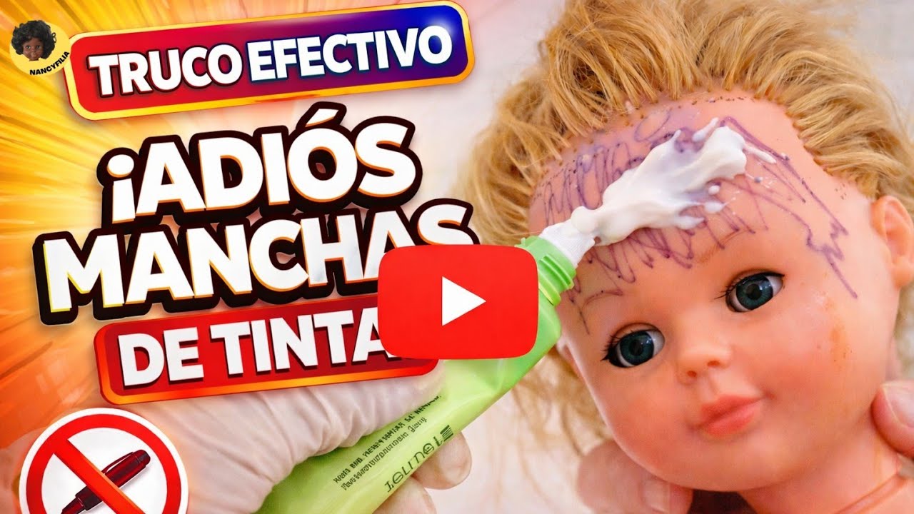 Mejor método para quitar manchas de tinta, boli o rotulador de las muñecas.