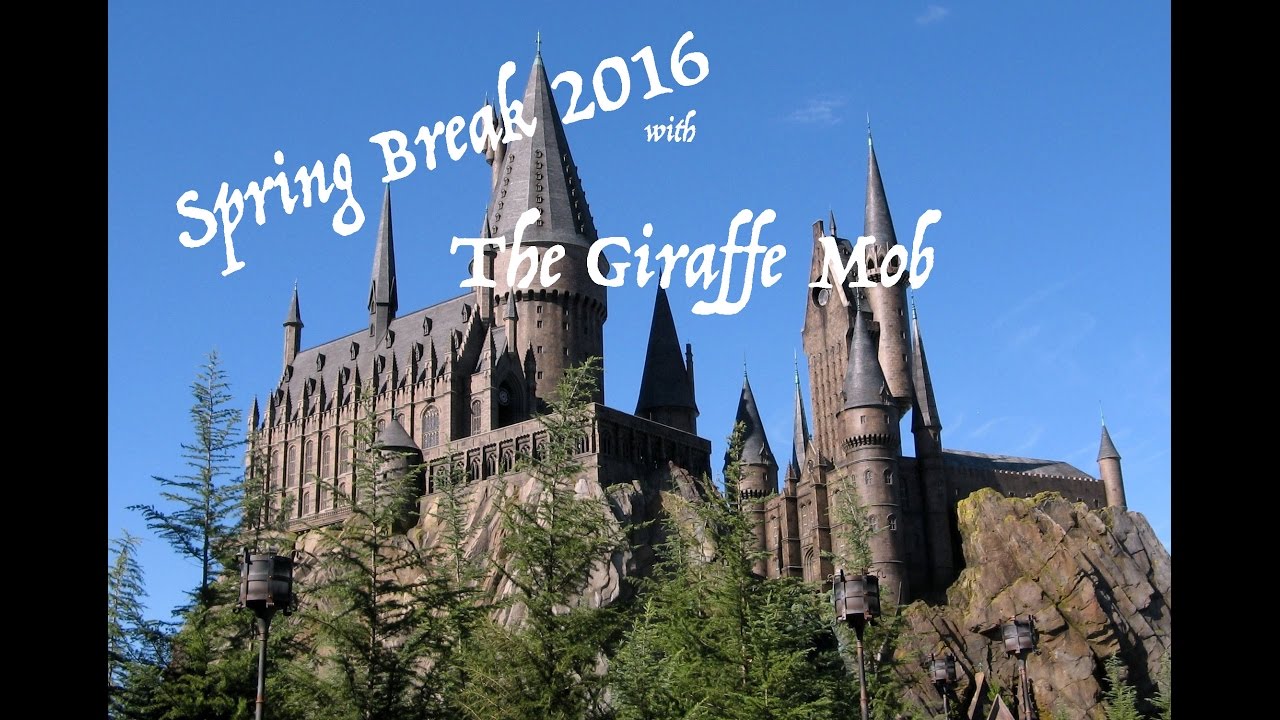 HARRY POTTER WORLD - Orlando Giraffe Vlog!
