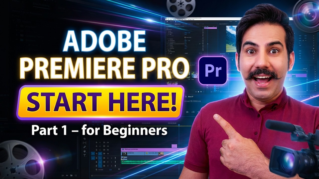 Adobe Premiere Pro: Начните здесь! | Часть 1 – Учебное пособие для начинающих
