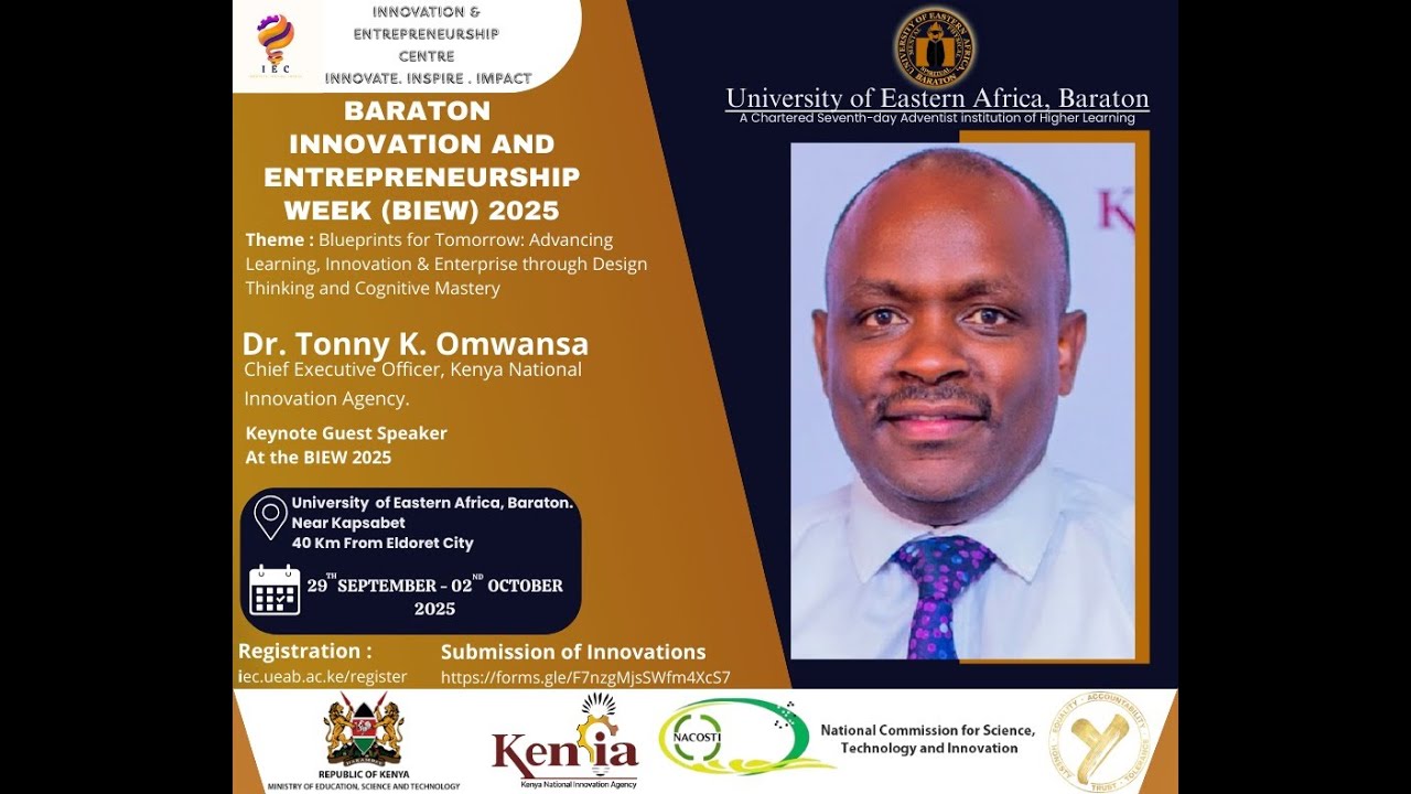 The 2nd Annual Baraton Innovation and Entrepreneurship Week (BIEW) 2025 || Day 2