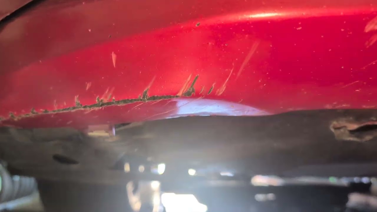Jagged Edge, Ziptie autobody fix before fiberglass 