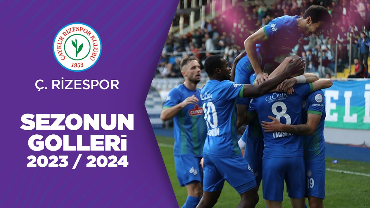 Çaykur Rizespor'un 2023/24 Sezonu Tüm Golleri | Trendyol Süper Lig