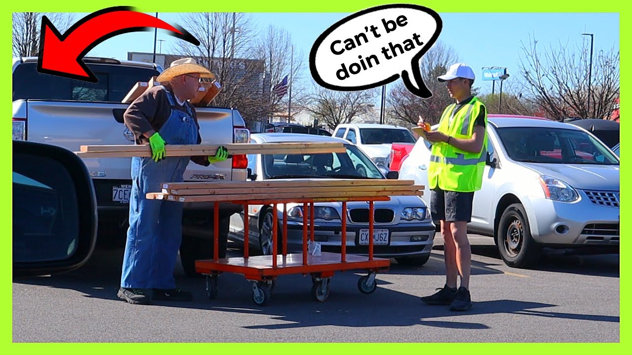 PARKING LOT PATROL...Social Experiment (Almost Arrested)