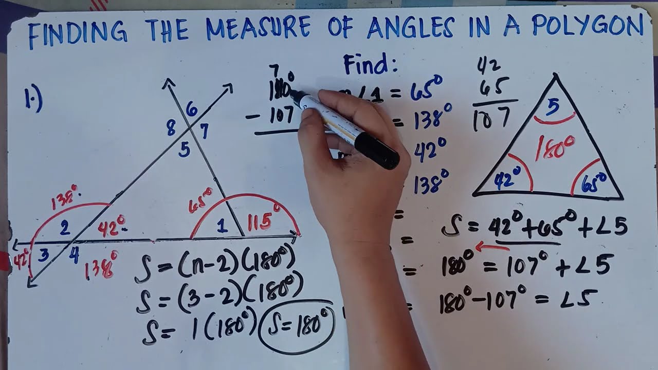 Finding the Measure of Angles in a Polygon | Matatag Curriculum | Grade 7 | Explain in Detailed |